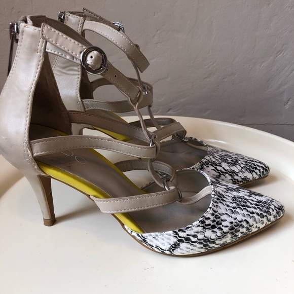 snakeskin pumps aldo
